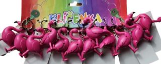 Obrázek z Klíčenka plameňák 7,5cm zvuk, světlo (12) 